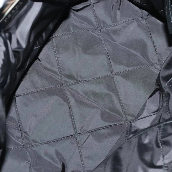 PRADA Hand Bag Nylon 2way Turquoise Blue Auth 111354V - Picture 11 of 14